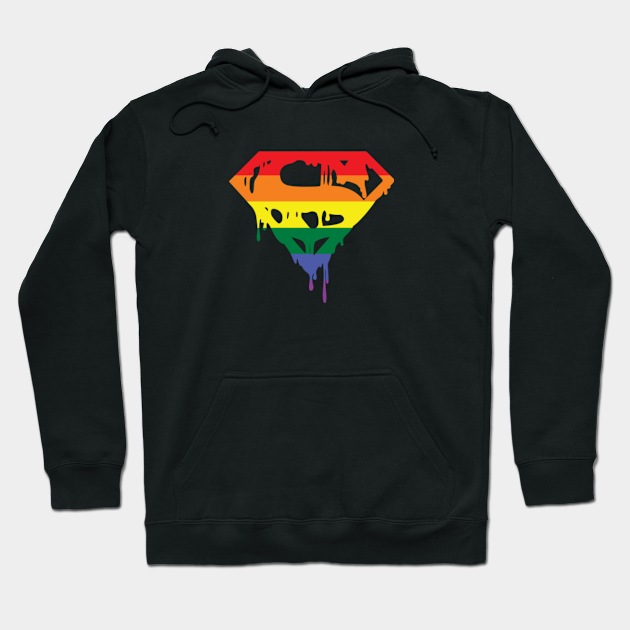 Superman Lgbt Pride Lgbt Pride Hoodie Teepublic 3716